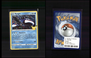 Kyogre - Celebrations #3 [Holo Rare]
