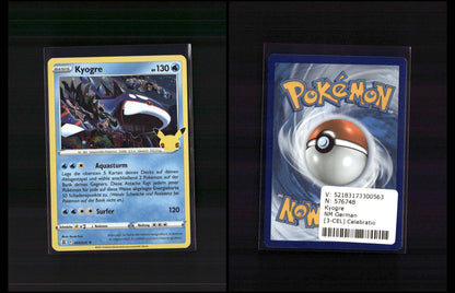 Kyogre - Celebrations #3 [Holo Rare]