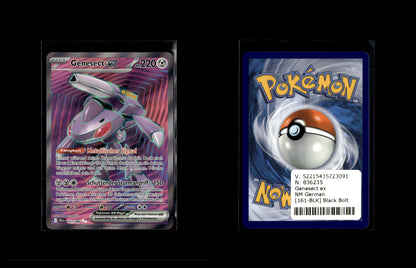 Genesect ex - Black Bolt #161 [Ultra Rare]