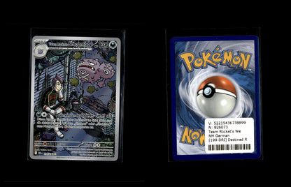 Team Rocket's Weezing - Destined Rivals #199 [Illustration Rare]