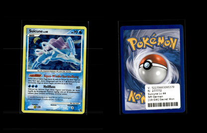 Suicune Lv.44 - Secret Wonders #19 [Holo Rare]
