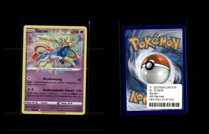 Zacian - Vivid Voltage #82 [Amazing Rare]