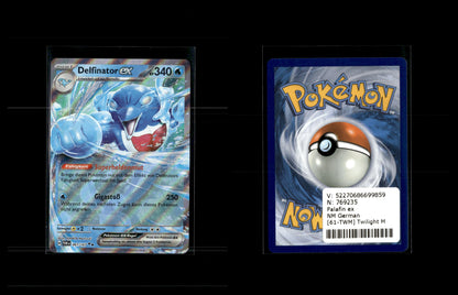 Palafin ex - Twilight Masquerade #61 [Double Rare]