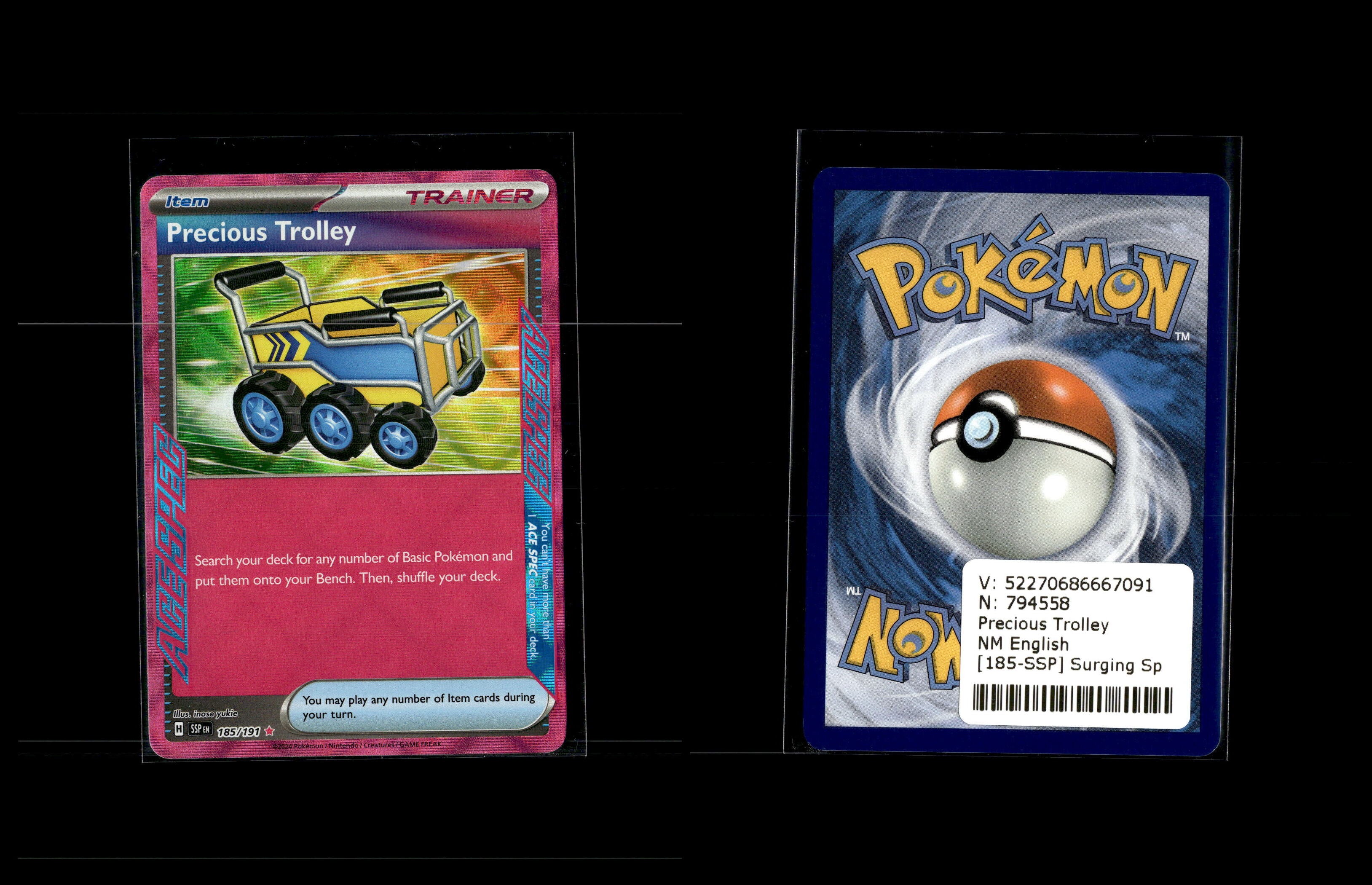precious trolley pokemon card Precious Trolley