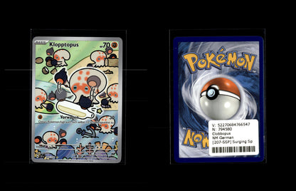 Clobbopus - Surging Sparks #207 [Illustration Rare]