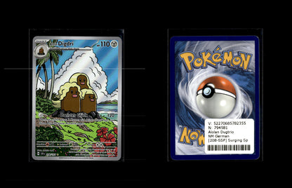 Alolan Dugtrio - Surging Sparks #208 [Illustration Rare]