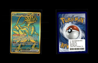 Koraidon ex - Paldean Fates #245 [Secret Rare]