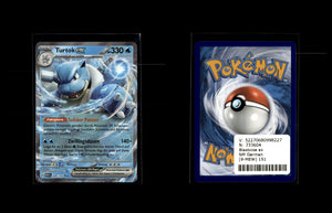 Blastoise ex - 151 (MEW) #9 [Double Rare]