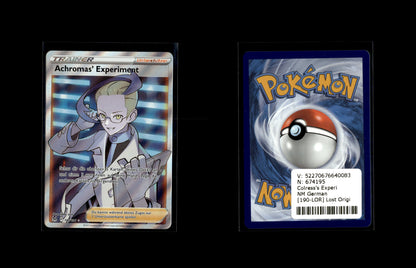 Colress's Experiment - Lost Origin #190 [Ultra Rare]