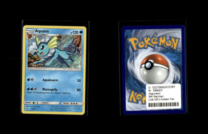 Vaporeon - Hidden Fates #18 [Holo Rare]