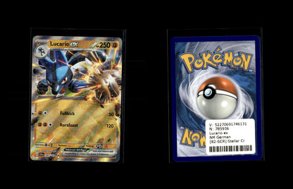 Lucario ex - Stellar Crown #82 [Double Rare]
