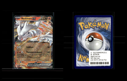 Reshiram ex - White Flare #20 [Double Rare]