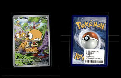 Scraggy - White Flare #138 [Illustration Rare]