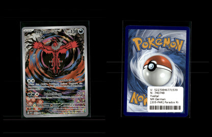 Yveltal - Paradox Rift #205 [Illustration Rare]