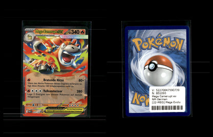 Mega Camerupt ex - Mega Evolution #22 [Double Rare]