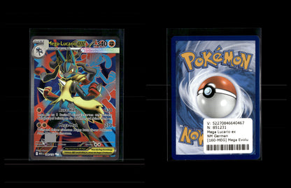 Mega Lucario ex - Mega Evolution #160 [Ultra Rare]