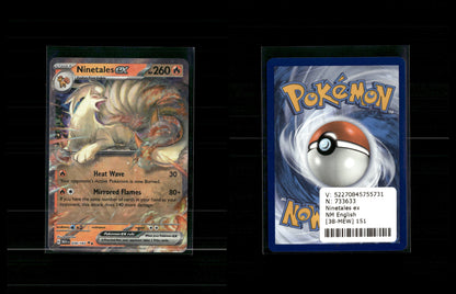 Ninetales ex - 151 (MEW) #38 [Double Rare]