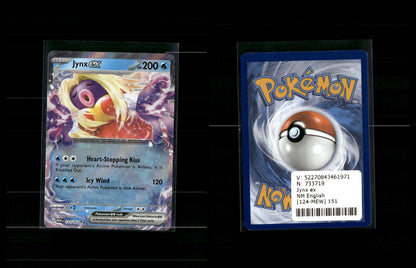 Jynx ex - 151 (MEW) #124 [Double Rare]