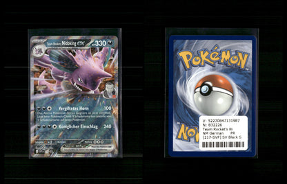 Team Rocket's Nidoking ex - SV Black Star Promos #217 [Promo]