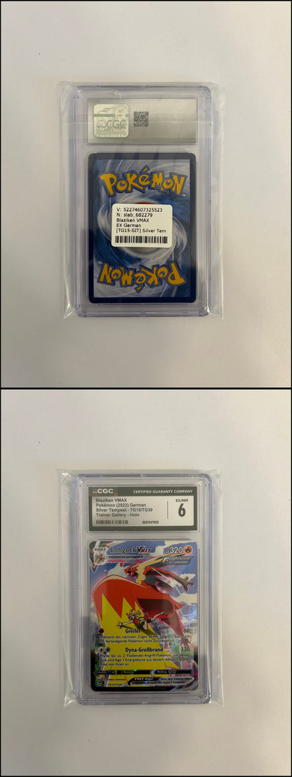 Blaziken VMAX - Silver Tempest #TG15 [Ultra Rare]