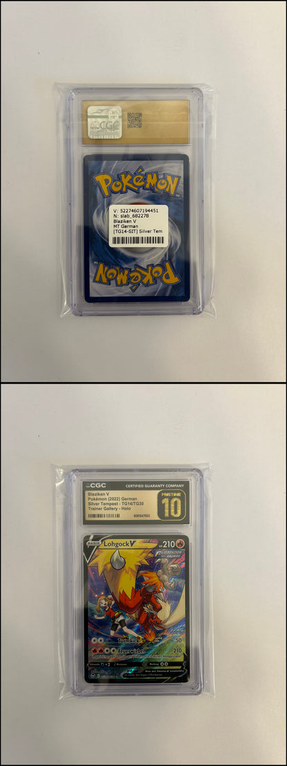 Blaziken V - Silver Tempest #TG14 [Ultra Rare]