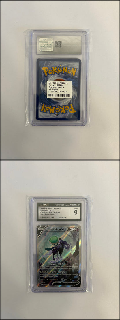 Shadow Rider Calyrex V - Chilling Reign #172 [Ultra Rare]