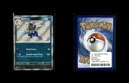 Bisharp - Paldean Fates #186 [Shiny Rare]