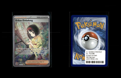 Erika's Invitation - 151 (MEW) #203 [Special Illustration Rare]