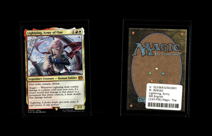 Lightning, Army of One - Magic: The Gathering - FINAL FANTASY #233 [Mythic]