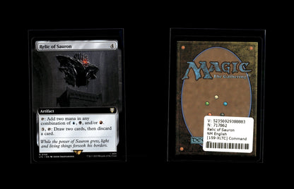 Relic of Sauron - Commander: The Lord of the Rings: Tales of Middle-earth: Extras #159 [Rare]