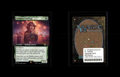 Delighted Halfling (V.1) - The Lord of the Rings: Tales of Middle-earth: Extras #363 [Rare]