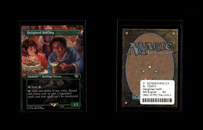 Delighted Halfling (V.2) - The Lord of the Rings: Tales of Middle-earth: Extras #402 [Rare]