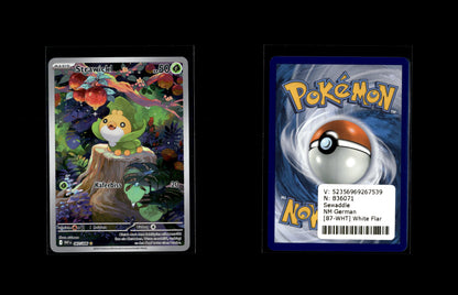 Sewaddle - White Flare #87 [Illustration Rare]