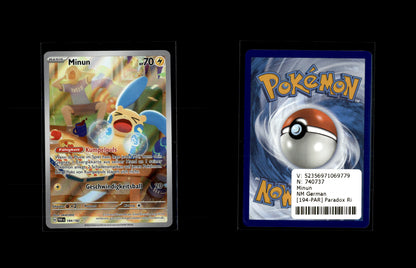 Minun - Paradox Rift #194 [Illustration Rare]