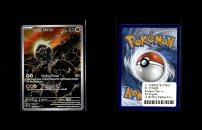 Paldean Tauros - Paldea Evolved #218 [Illustration Rare]
