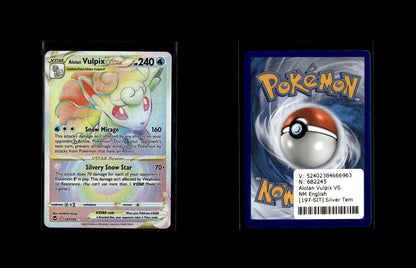 Alolan Vulpix VSTAR - Silver Tempest #197 [Secret Rare]