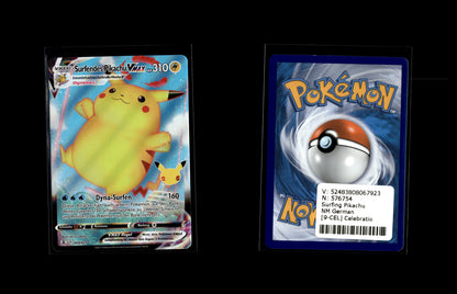Surfing Pikachu VMAX - Celebrations #9 [Ultra Rare]