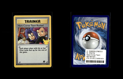 Here Comes Team Rocket! - Celebrations #TR 15 [Holo Rare]