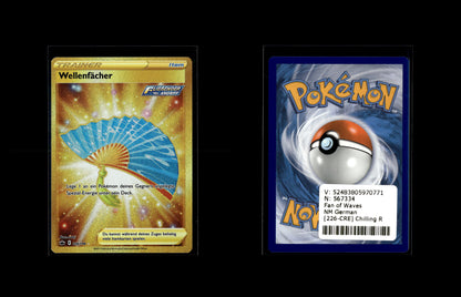 Fan of Waves - Chilling Reign #226 [Secret Rare]
