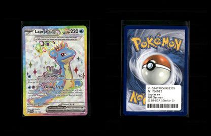 Lapras-ex - Stellarkrone #158 [Ultra Selten]