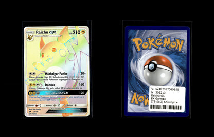 Raichu GX - Shining Legends #75 [Secret Rare]