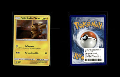 Meisterdetektiv Pikachu - SM Promokarten #SM190 [Selten]