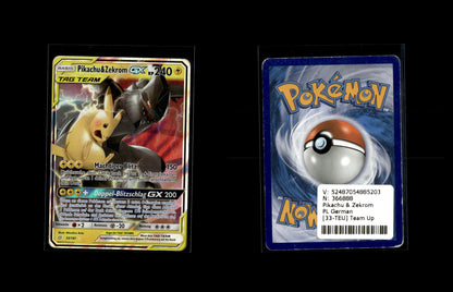 Pikachu & Zekrom GX - Team Up #33 [Ultra Rare]