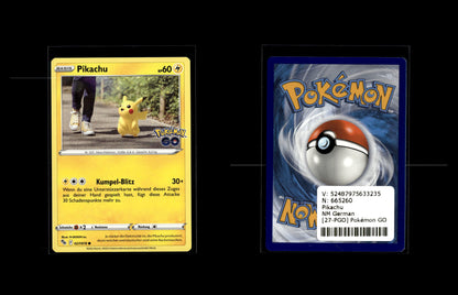 Pikachu  - Pokémon GO #27 [Common]