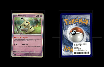 Mimikyu - Paldean Fates #37 [Rare]