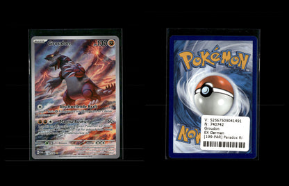 Groudon - Paradox Rift #199 [Illustration Rare]