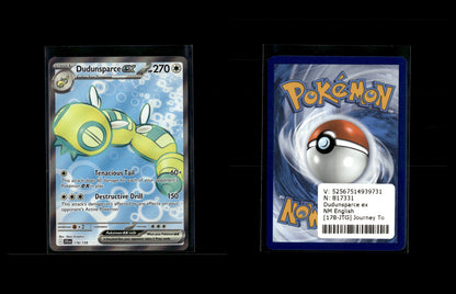 Dudunsparce ex - Journey Together #178 [Ultra Rare]