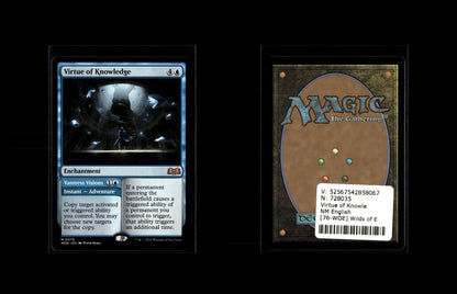 Virtue of Knowledge // Vantress Visions - Wilds of Eldraine #76 [mythic]