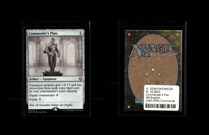 Plattenrüstung des Kommandeurs - Commander Legends #305 [mythic]