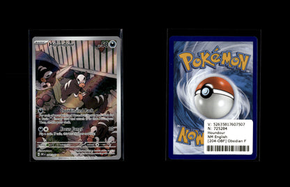 Houndour - Obsidian Flames #204 [Illustration Rare]